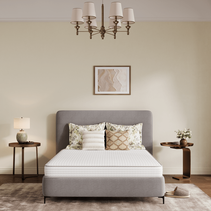 SweetNight 6\u002F8\u002F10\u002F12\u002F14 inch Memory Foam Hybrid Mattress With Pocket Springs, Twin Xl, Full, Queen, King, Sizes In A Box, Medium Firm, Mattresses For Support Comfort, Fiberglass-Free