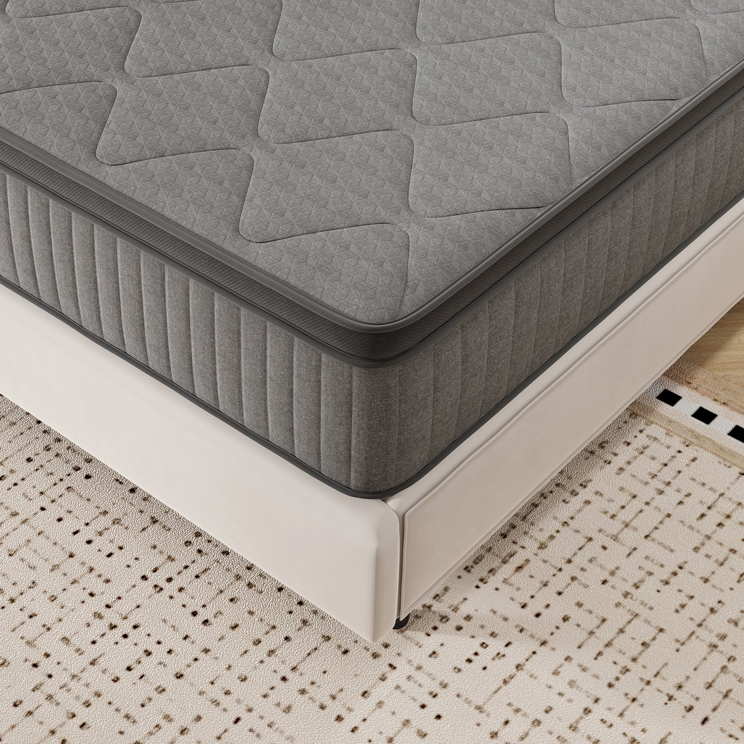 SweetNight 6\u002F8\u002F10\u002F12\u002F14 inch Memory Foam Hybrid Mattress With Pocket Springs, Twin Xl, Full, Queen, King, Sizes In A Box, Medium Firm, Mattresses For Support Comfort, Fiberglass-Free