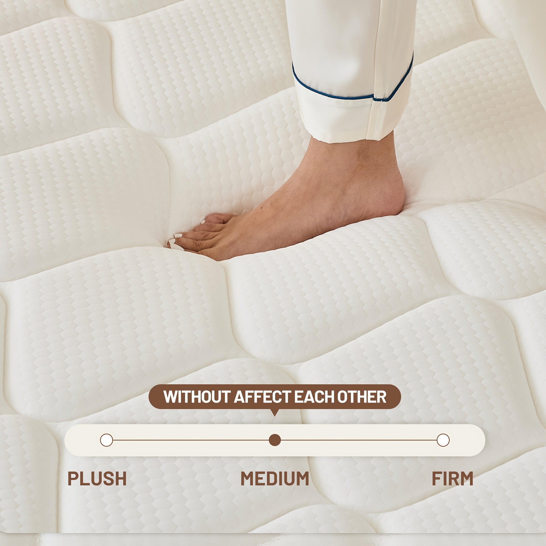 12 Inch Full\u002FQueen\u002FKing Mattress Hybrid Medium Firm Memory Foam Mattress with Innerspring, Reinforced Edge Support, Cooling Gel Pillow Top, Pressure Relief & Motion Isolation, Bed In A Box