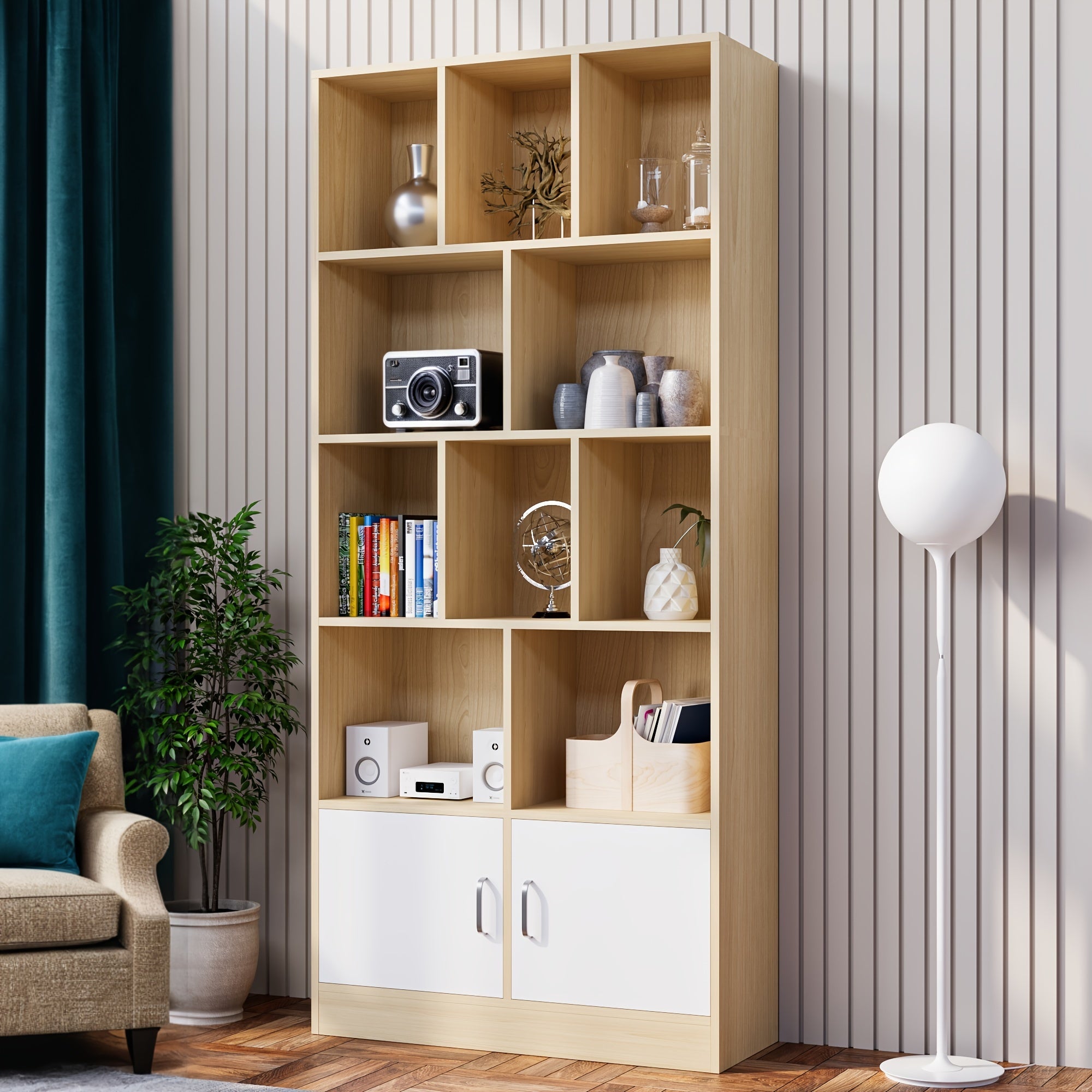 Modern Bookshelf Aurorome 70\