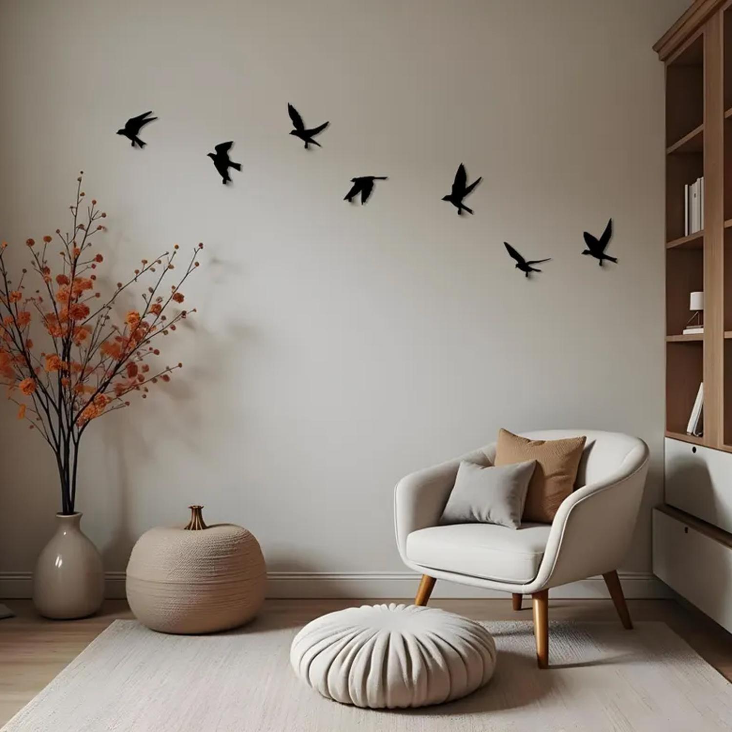 Wall Coat Hooks Birds Set of 3 or 6 Birds Entryway Bird Hook Unique Coat Hanger Metal Wall Art Birds Lover Animal Hooks Cute Hook Gifts