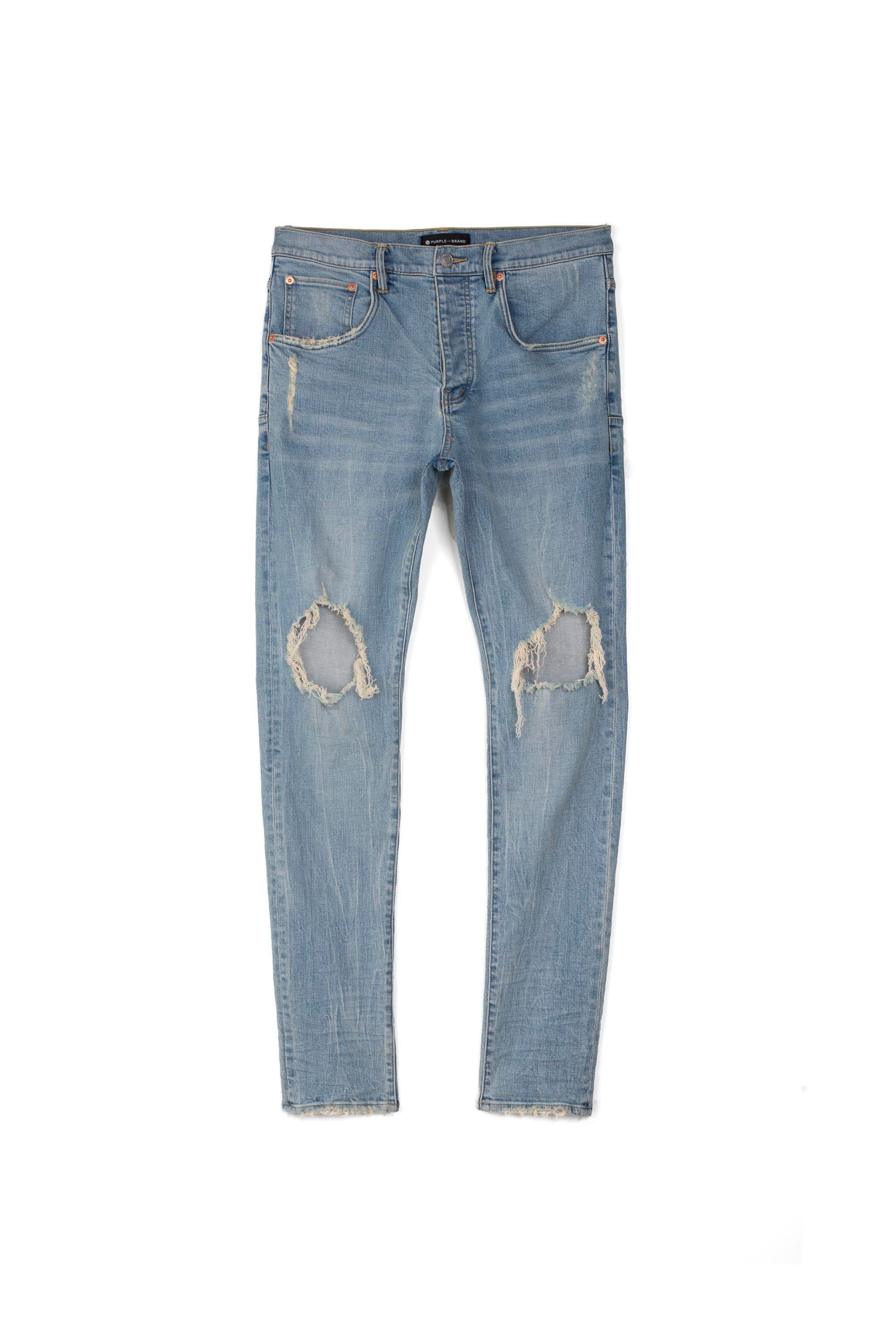 P002 Light Indigo Blowout